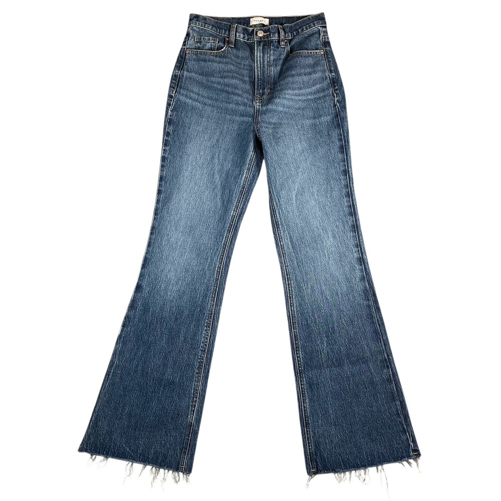 Pacsun Women's Stretch High Rise Bootcut Raw Hem Jeans Size 27‎